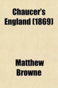 Produktbild: Chaucer's England (1869)