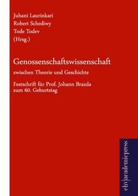 Produktbild: Genossenschaftswissenschaft zwischen Theorie und Geschichte