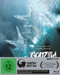 Produktbild: Godzilla Minus One - Glow-in-the-dark - Steelbook Edition (4K-UHD+3 Blu-rays)