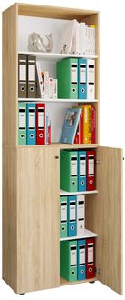 Produktbild: B&uuml;roschrank Regal Ordner Aktenschrank Lona 6fach