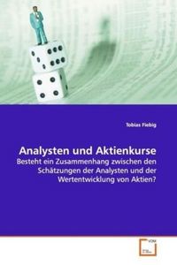 Produktbild: Fiebig, T: Analysten und Aktienkurse