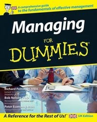 Produktbild: Managing For Dummies, UK Edition