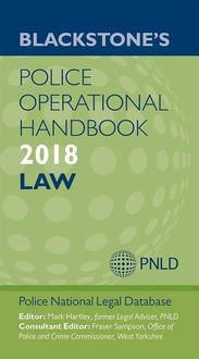 Produktbild: PNLD , P: Blackstone's Police Operational Handbook 2018