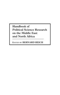 Produktbild: Handbook of Political Science Research on the Middle East and North Africa