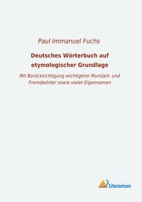 Produktbild: Deutsches W&ouml;rterbuch auf etymologischer Grundlage