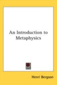 Produktbild: An Introduction to Metaphysics