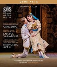 Produktbild: Concerto/Enigma Variations/Raymonda Act III