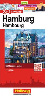 Produktbild: Hallwag Stadtplan Hamburg