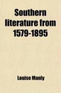 Produktbild: Southern Literature from 1579-1895