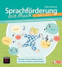 Produktbild: Sprachf&ouml;rderung mit Musik zu &bdquo;Paulas Reisen&ldquo;