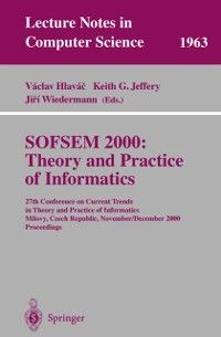 Produktbild: SOFSEM 2000: Theory and Practice of Informatics