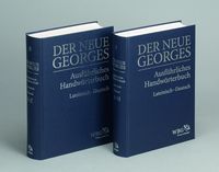 Produktbild: DER NEUE GEORGES Ausf&uuml;hrliches Handw&ouml;rterbuch Lateinisch &ndash; Deutsch