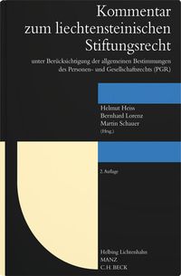 Produktbild: Kommentar zum liechtensteinischen Stiftungsrecht