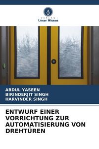 Produktbild: Entwurf einer Vorrichtung Zur Automatisierung von Dreht&uuml;ren