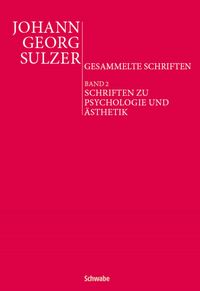 Produktbild: Schriften zu Psychologie und Ästhetik