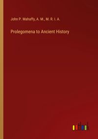Produktbild: Prolegomena to Ancient History