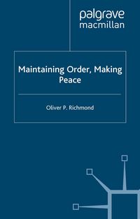 Produktbild: Maintaining Order, Making Peace