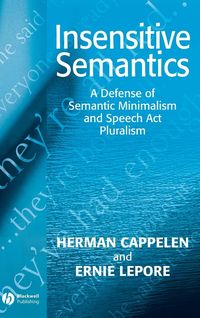 Produktbild: Insensitive Semantics