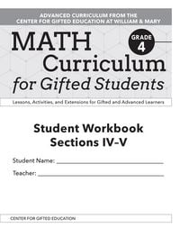 Produktbild: Math Curriculum for Gifted Students