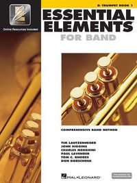 Produktbild: Essential Elements for Band BB Trumpet Book 1 with Eei Online Resources Trumpet Method Book and Sheet Music for Students and Teachers Band Method Songbook Newer 2025 Edition Available