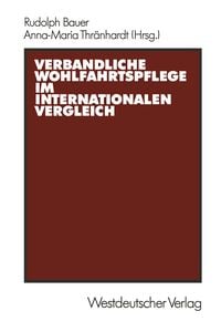 Produktbild: Verbandliche Wohlfahrtspflege im internationalen Vergleich