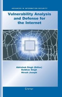 Produktbild: Vulnerability Analysis and Defense for the Internet