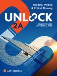 Produktbild: Unlock Level 2a Reading, Writing and Critical Thinking Student's Book with Digital Pack
