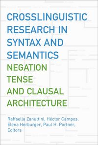 Produktbild: Crosslinguistic Research in Syntax and Semantics