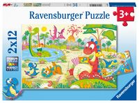 Bild vom Artikel Puzzle Ravensburger Lieblingsdinos 2 X 12 Teile vom Autor 