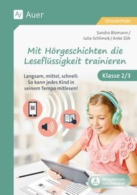 Produktbild: Mit H&ouml;rgeschichten die Lesefl&uuml;ssigkeit trainieren