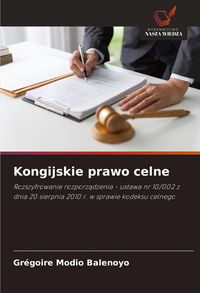 Produktbild: Kongijskie prawo celne