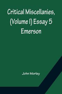 Produktbild: Critical Miscellanies, (Volume I) Essay 5