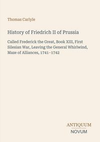 Produktbild: History of Friedrich II of Prussia