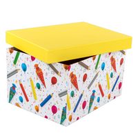 Produktbild: Idena Geschenkbox Stifte & Schult&uuml;te 31x24x18cm