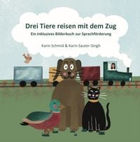 Produktbild: Drei Tiere reisen mit dem Zug