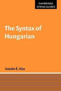Produktbild: The Syntax of Hungarian