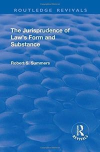 Produktbild: The Jurisprudence of Law's Form and Substance