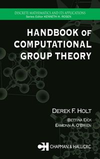 Produktbild: Handbook of Computational Group Theory