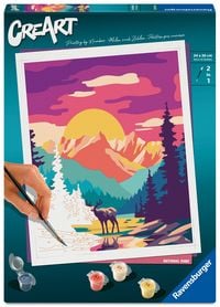 Produktbild: CreArt, Malen nach Zahlen Adults Trend - National Park