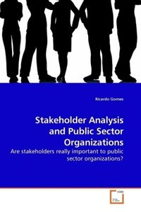 Produktbild: Gomes, R: Stakeholder Analysis and Public Sector Organizatio