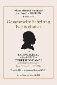 Produktbild: Gesammelte Schriften - Johann Friedrich Oberlin 1740-1826