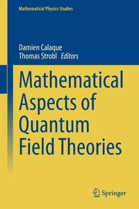 Produktbild: Mathematical Aspects of Quantum Field Theories