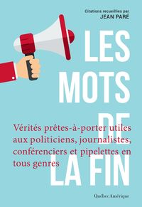 Produktbild: Les Mots de la fin