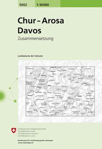 Bild vom Artikel Swisstopo 1 : 50 000 Chur - Arosa - Davos vom Autor Bundesamt für Landestopografie swisstopo