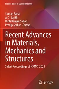 Produktbild: Recent Advances in Materials, Mechanics and Structures