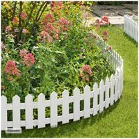 Produktbild: HTI-Living HTI-Living Zierzaun Palisaden 4-teilig Nessa HTI-Living Zierzaun Palisaden 4-teilig Nessa
