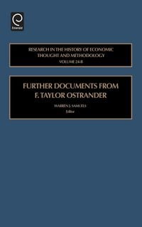 Produktbild: Further Documents from F. Taylor Ostrander