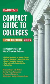 Produktbild: Barron's Compact Guide to Colleges