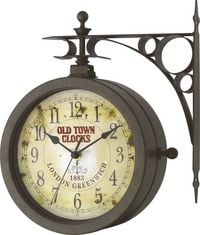 Produktbild: TFA Dostmann 603011 Quarz Wanduhr 20.5mm x 29mm x 29.5mm x 9mm Antik, Schwarz