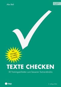 Produktbild: Texte checken (Print inkl. E-Book Edubase)